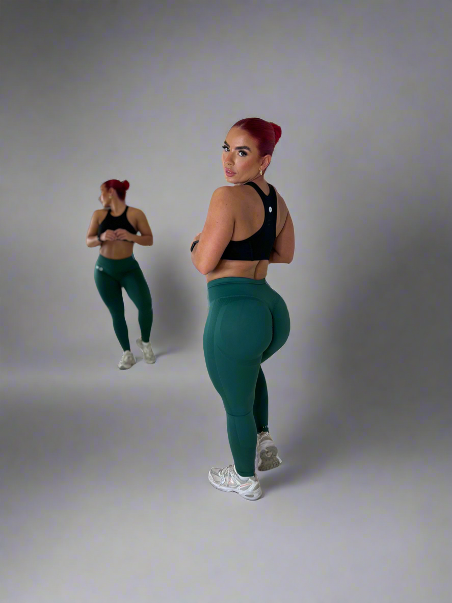 Fearless Leggings - Dark Green