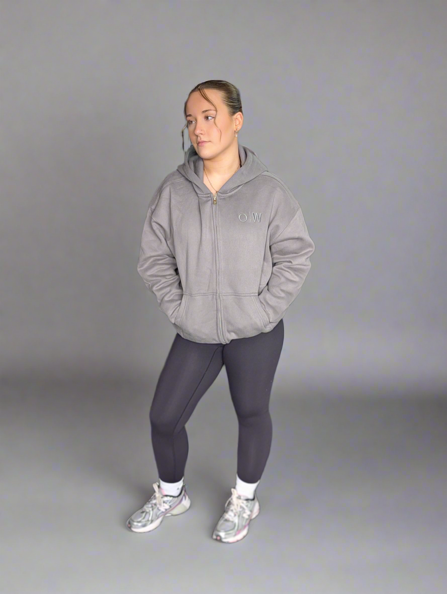 Elevate Zip Hoodie
- Storm Grey