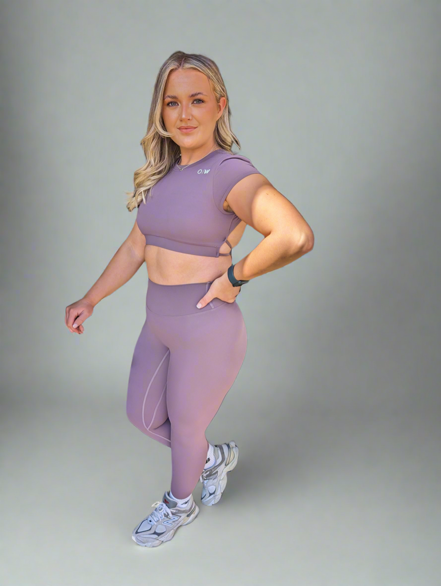Liberate Crop Top - Heather