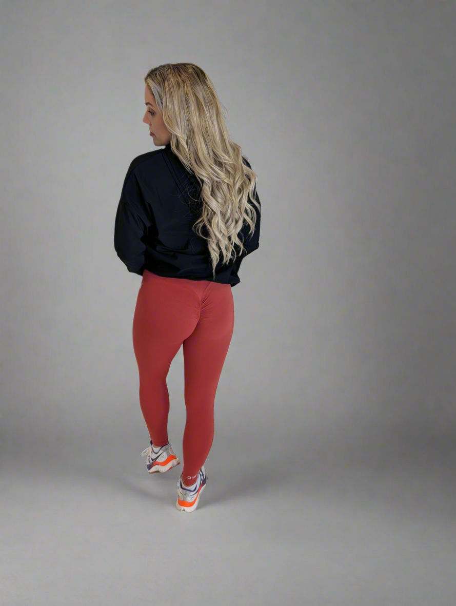 The One Leggings- Ruby