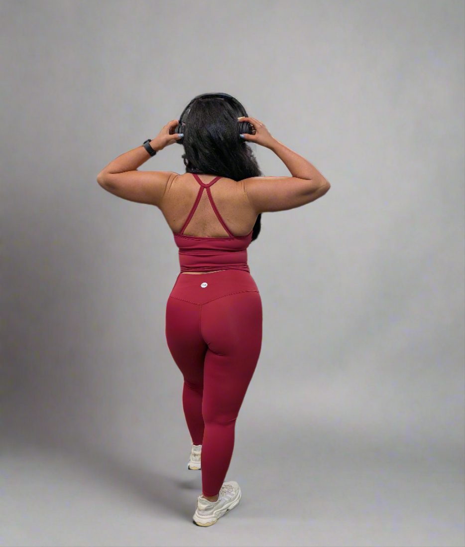 Elevate Leggings - Berry Blaze