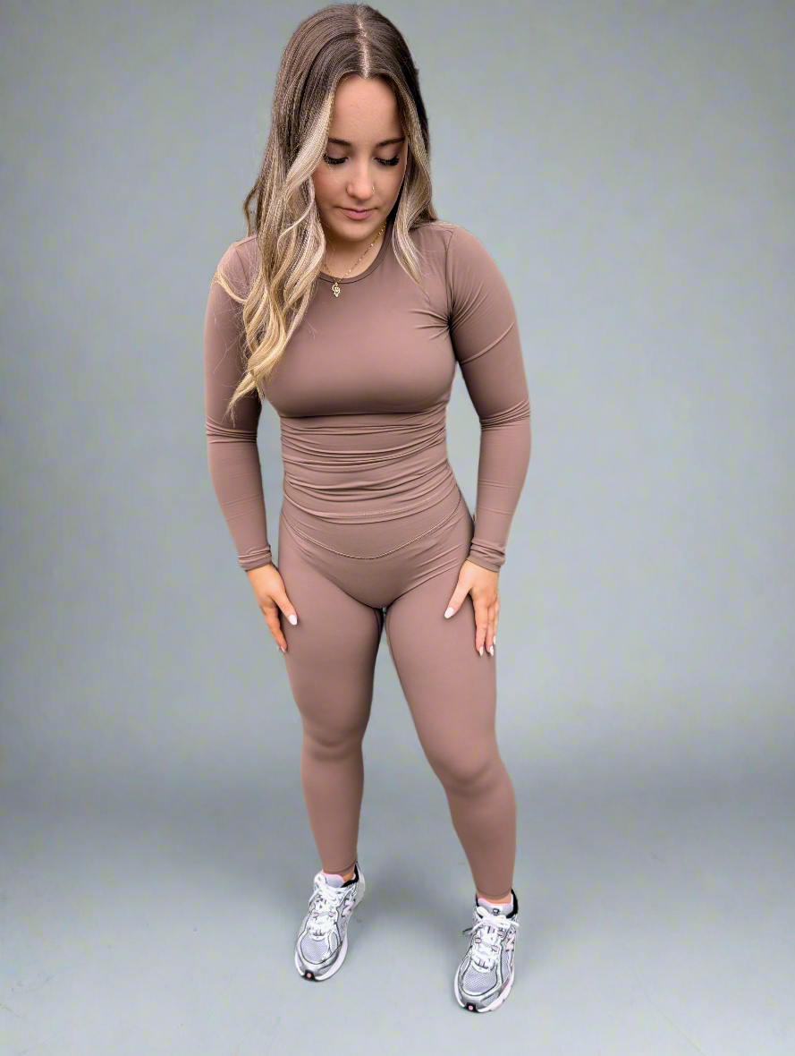 Elevate 1.0 Leggings - Brown