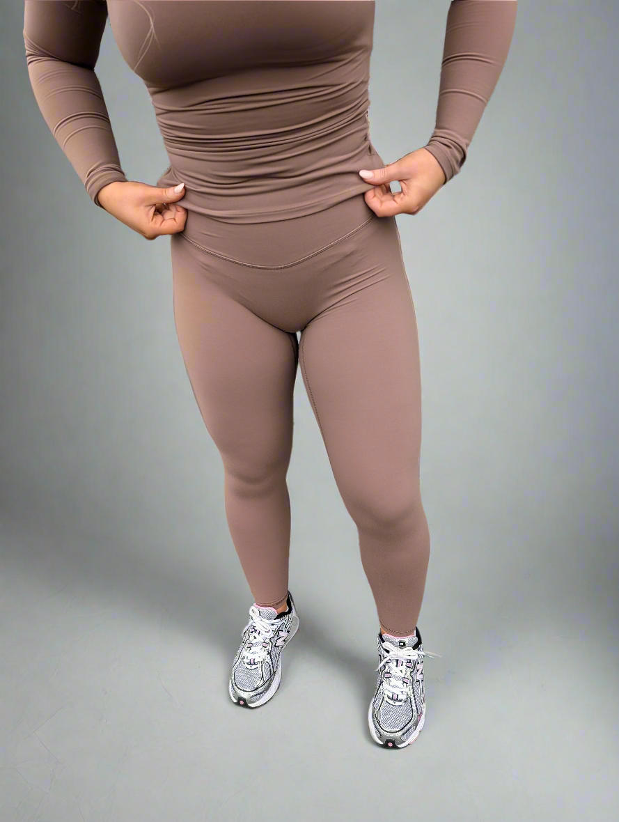 Elevate 1.0 Leggings - Brown