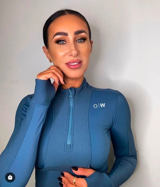 Agility Half Zip - French Blue