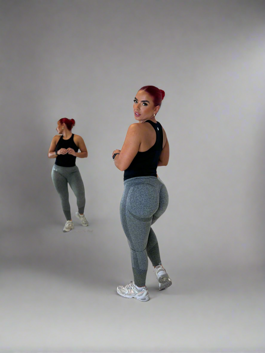 Fearless Leggings - Grey Marl