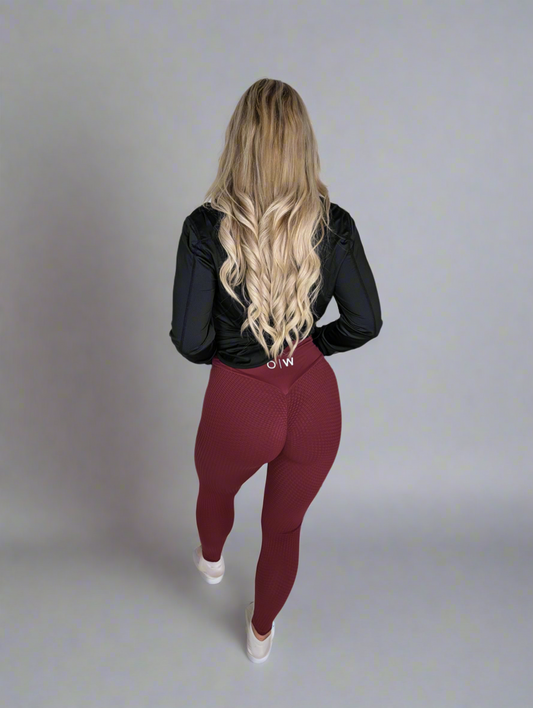 Caged Leggings 1.0 - Ruby
