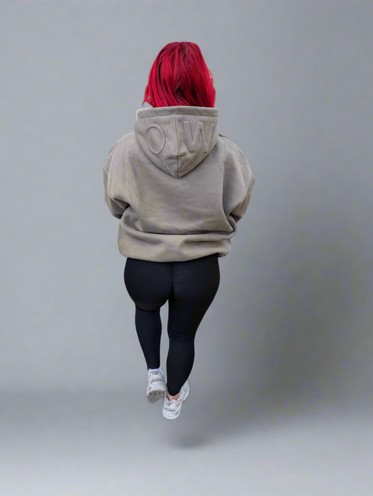 Oversized Hoodie - Khaki