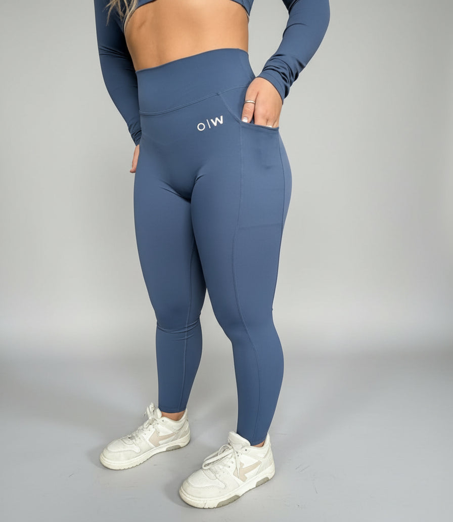 Curve Silhouette Leggings - Midnight Navy