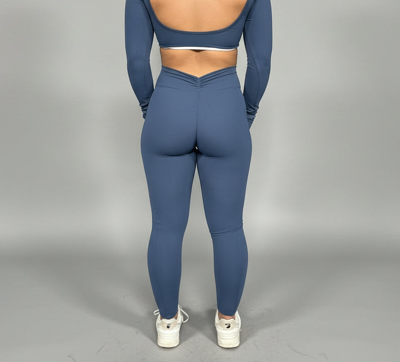 Curve Silhouette Leggings - Midnight Navy