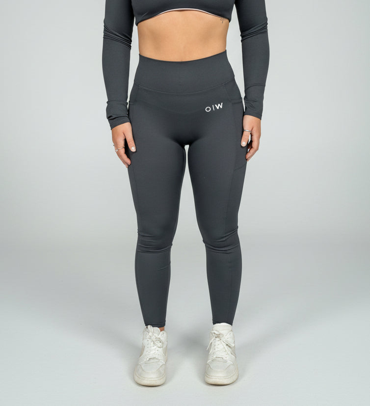Curve Silhouette Leggings - Eclipse Black