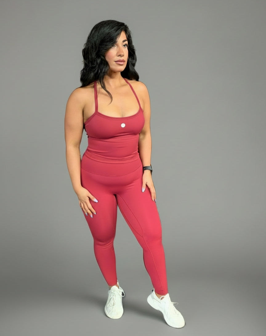 Elevate Leggings - Berry Blaze