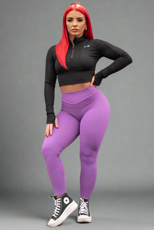 Caged Leggings 1.0 - Amethyst