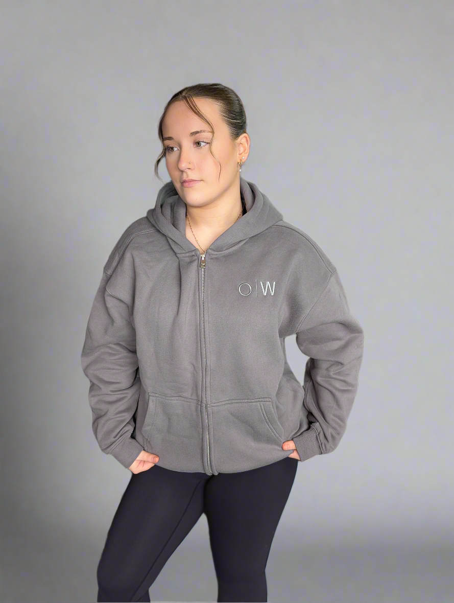 Elevate Zip Hoodie
- Storm Grey