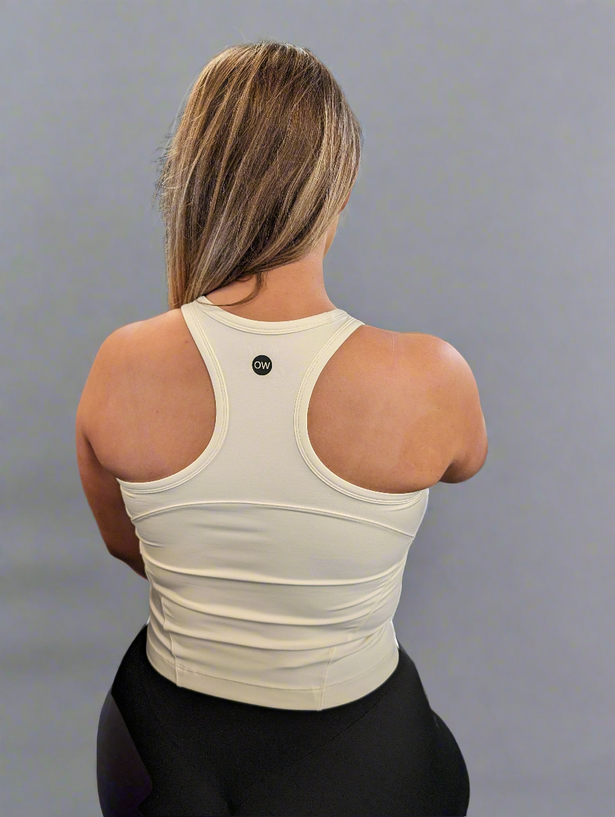Elevate Racer Back - Cream